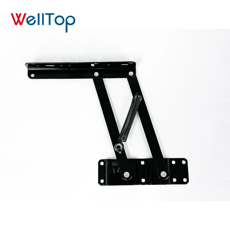 FBB  New Arrivals Furniture Accessories Hardware Black Desk Accessories Office Table Lifting Mechanism Frame Spring Hinge