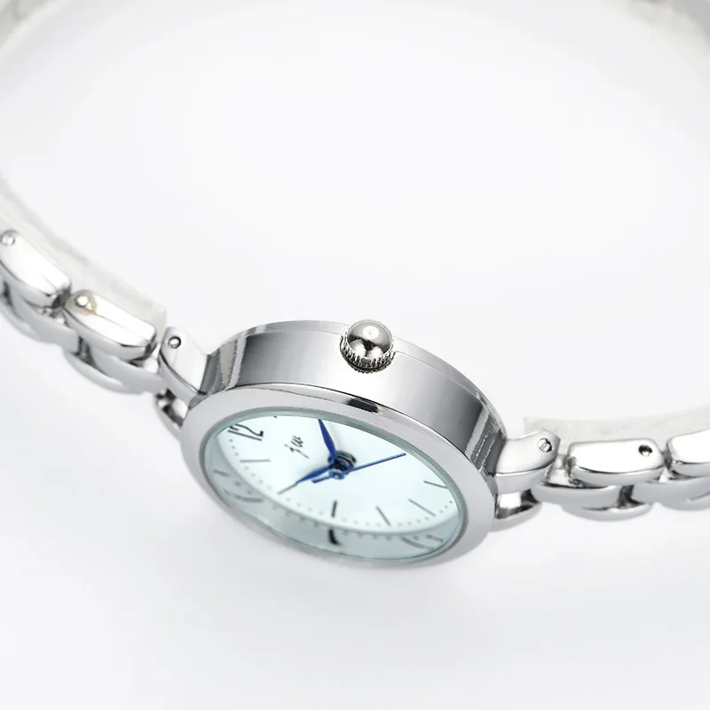 Fashionable women\'s watch brand alloy small dial elegant bracelet watch minimalist female student lock W103
