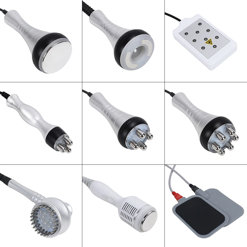 UltraSonic 9 in 1 Cavitation Slimming Machine Fat Reduction Body Contouring Cellulite Removal Home Care Beauty Health Instrument