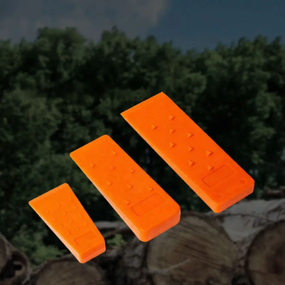 Heavy Duty Metal Felling Wedge Forestry Logging Tool Chainsaw Parts Wood Cutting Directional Control Wedge Durable Steel Spike