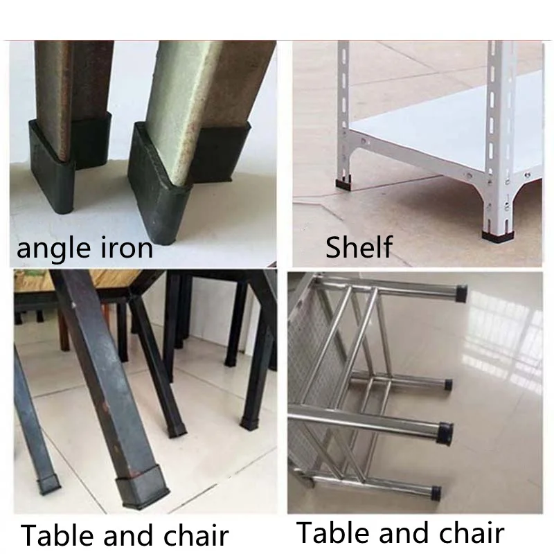 Tapas de silicona resistentes al desgaste para patas de silla, cubiertas de mesa, calcetines, almohadillas para pies de muebles, protectores de suelo, tazas antideslizantes de fondo redondo, 4 piezas