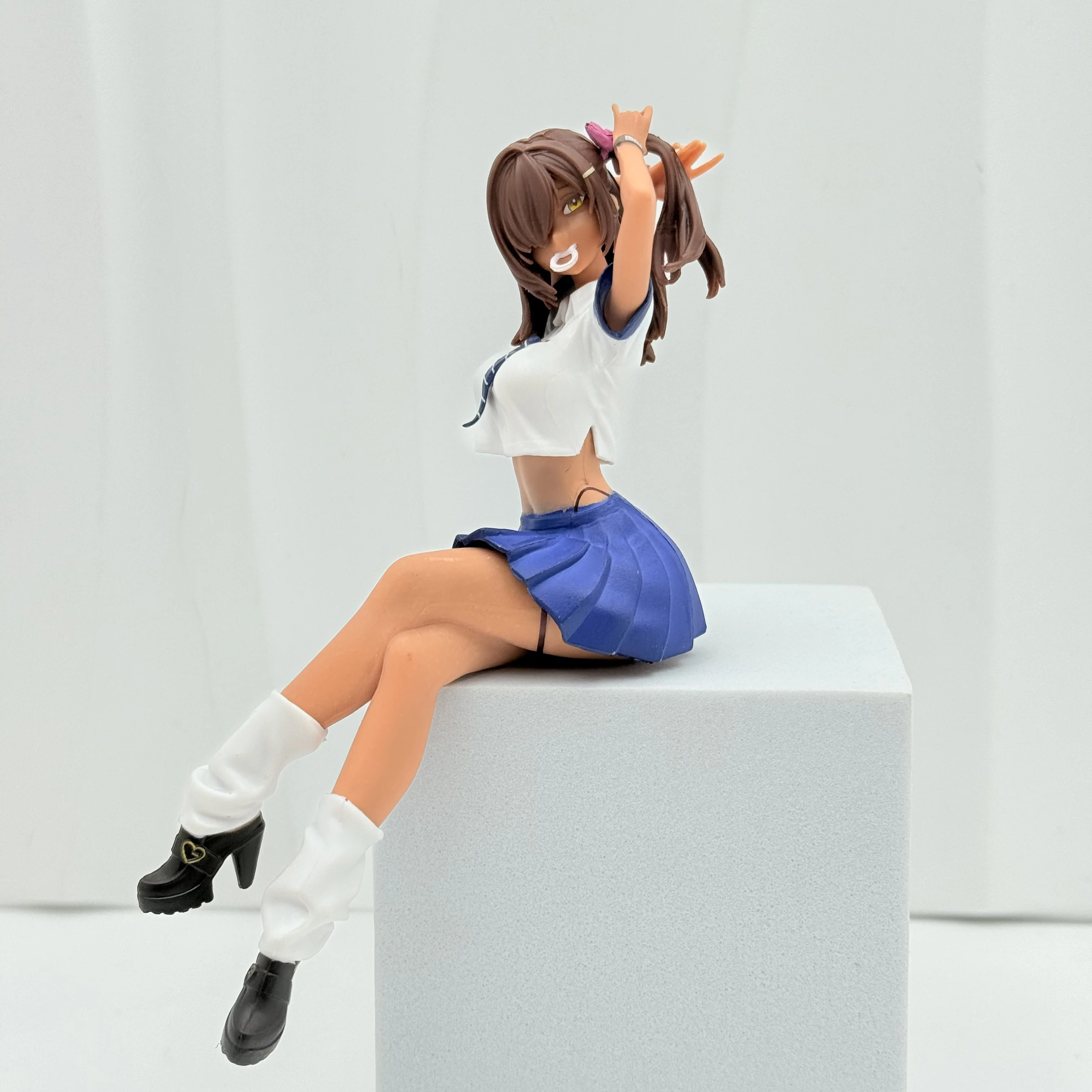 14CM Nikke Anime-Spiel-Charakter Actionfiguren Desktop-Mode-Chassis-Ornament Niedliches Sexy Modell-Kit Otaku Trendige Spielzeuge Geschenke – Detail 6