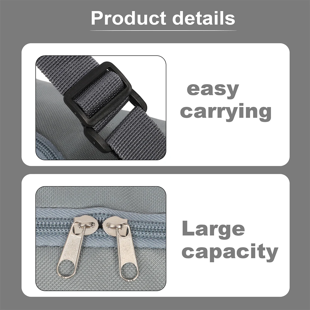 

Yoga Mats Bag Outdoor Fitness Large Storage Equipment Ladies' Portable Light Grey Shoulder Strap Travel