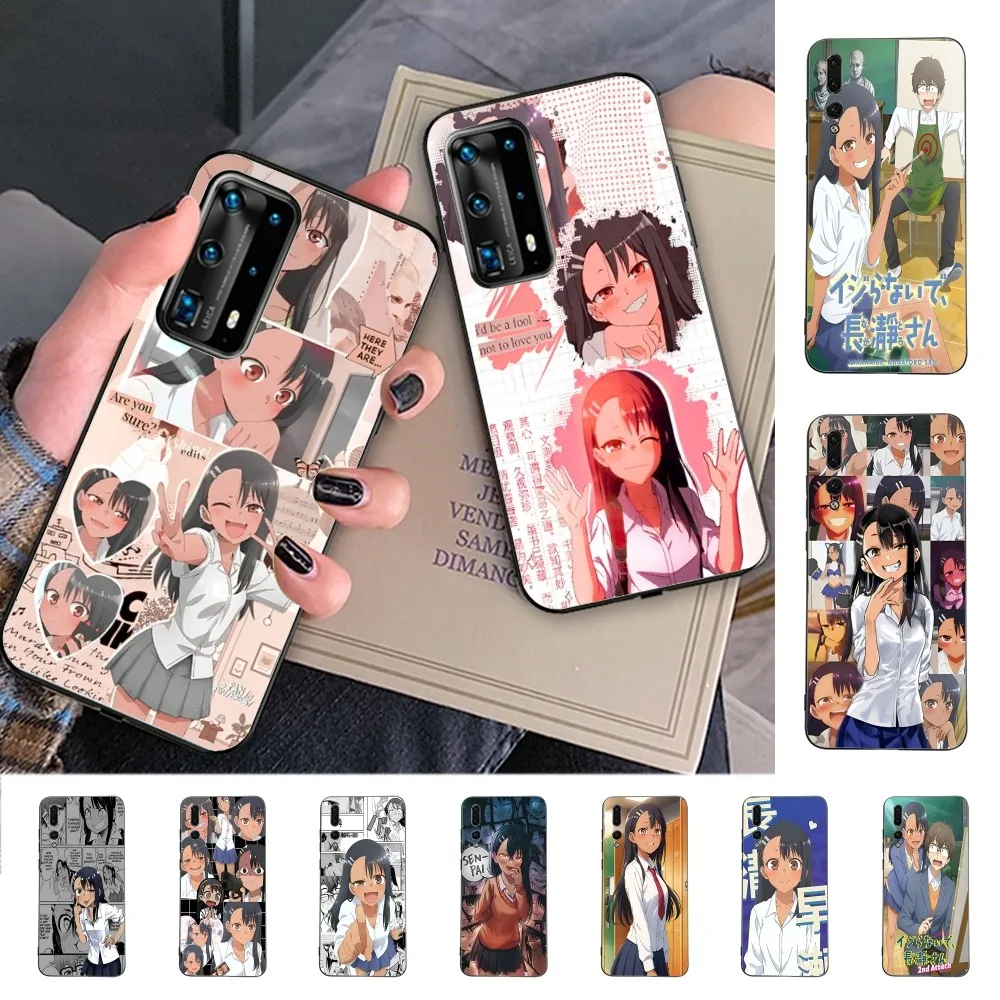 Anime Nagatoro San Phone Case For Huawei P 8 9 10 20 30 40 50 Pro Lite Psmart Honor 10 Lite 70 Mate 20lite