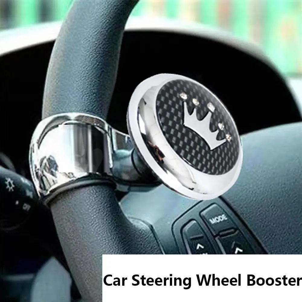 

Universal Steering Wheel Spinner Booster 360 Degree Rotation Ball Handle Knob Anti-slip Car Accessories