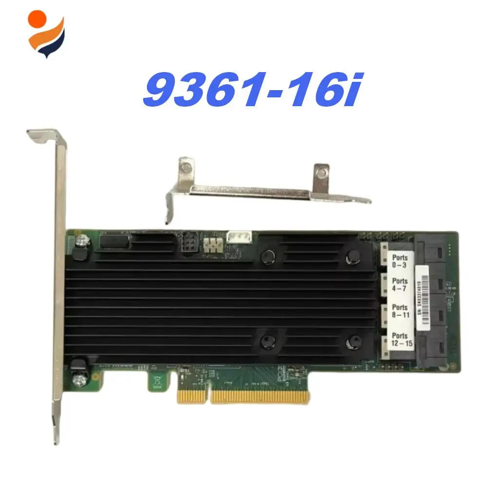 LSI MegaRAID 9361-16i SATA/SAS RAID Controller 12G PCIe x8 3.0 16-Port