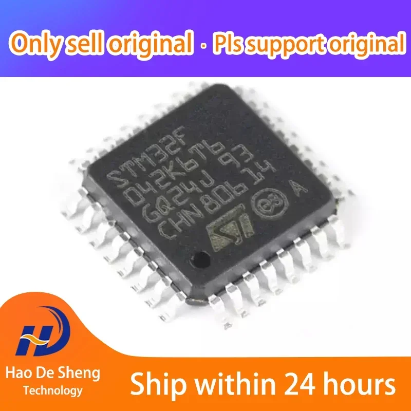 

10PCS/LOT STM32F042K6T6 LQFP-32 New Original In Stock, electronic components supplies