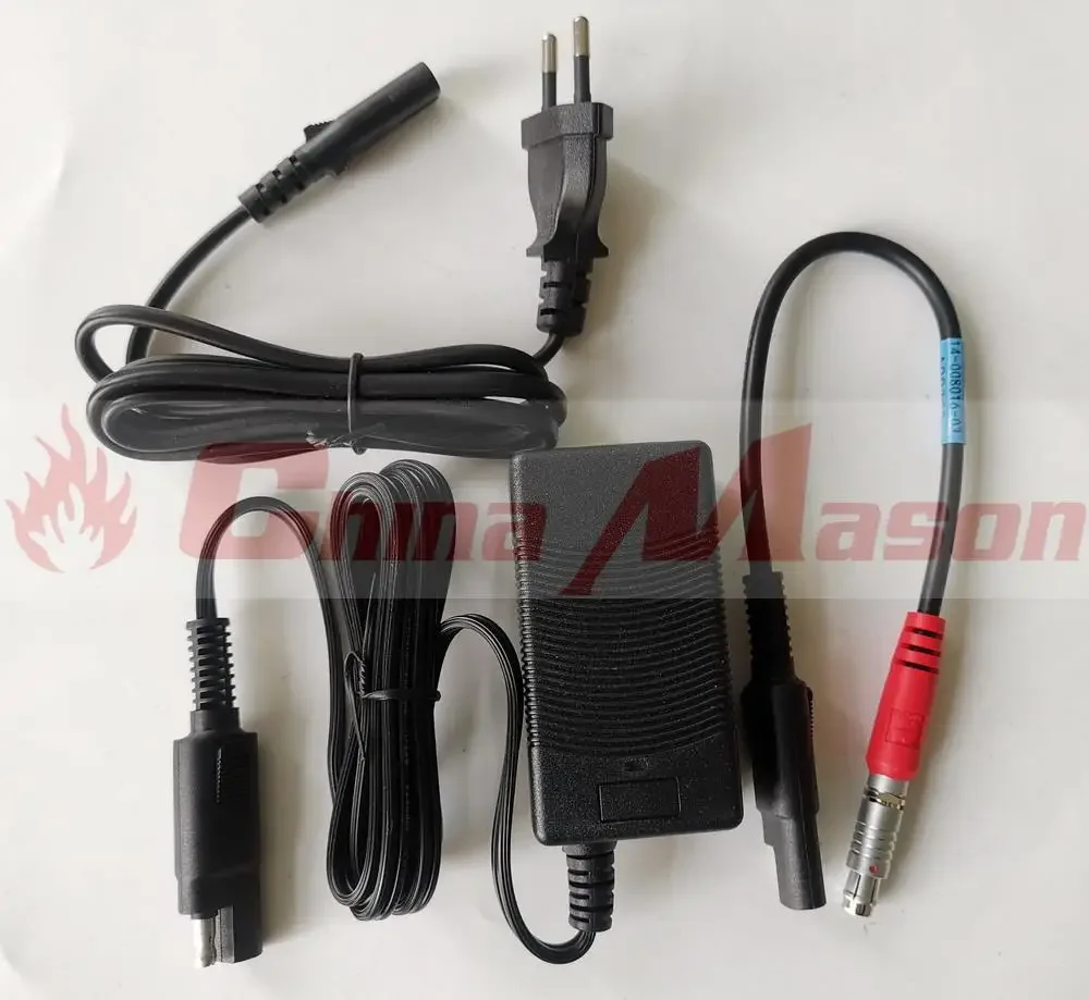 

High Quality 22-034101-01 Power adatper EDC117, Charger for Hiper GPS, Coming With A00302 power Cable