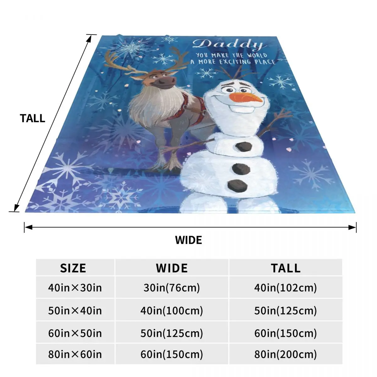 Frozen Movie Warm Soft Blanket Olaf and Sven Travel Office Plush Throw Blanket Funny Living Room Flannel Bedspread Sofa Cover