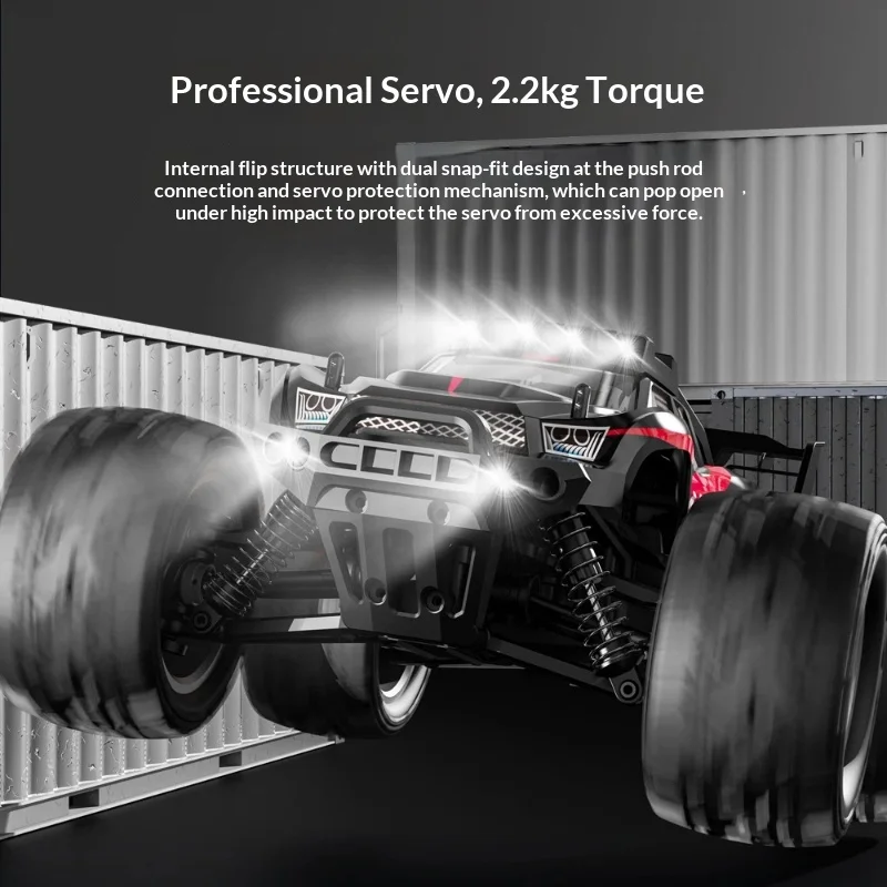 Nieuwe KF15 Vierwielaandrijving Hoge Snelheid RC Auto 1:16 Schaal Afstandsbediening Grote Voet Klimmen Terreinwagen Racing Drifting Speelgoedauto