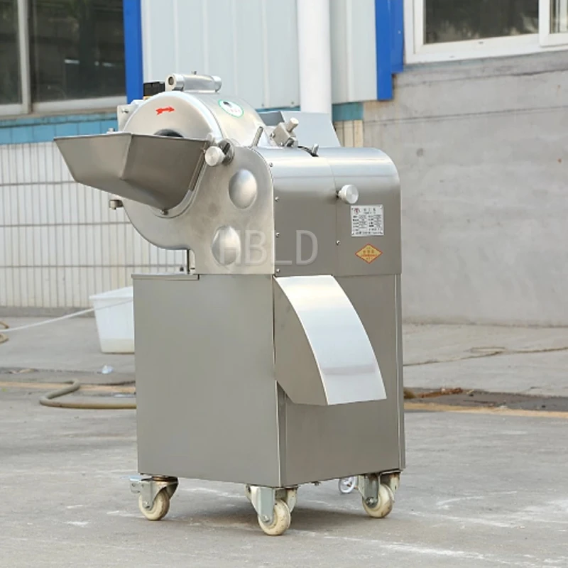 7166108cm Vegetable Dicing Machine Multifunctional Electric Slicer Dicer For Food Processing Plant
