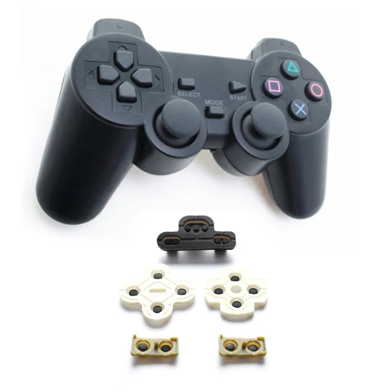 Replacement  Conductive rubber pad button contacts gasket kit for PS3 controller