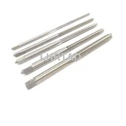 HSS Long Shank Straight Flute Tap M3 M4 M5 M6 M8X1.25X100L faucet extended Metal long threads taps 40mm 50mm