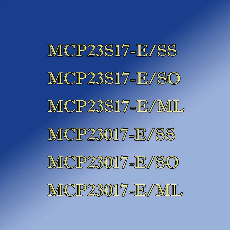 

MCP23S17 23017 -E/SS -E/SO -E/ML plastic housing