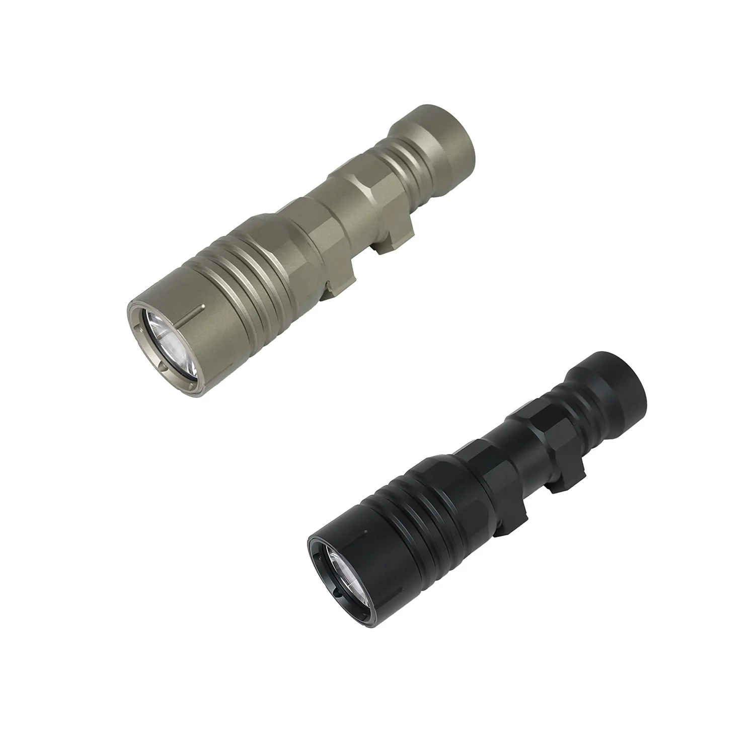 LWXC Tactical Short 1000lm Spotlight High Power Scout Light LED White Flashlight Outdoor Sports Accessories