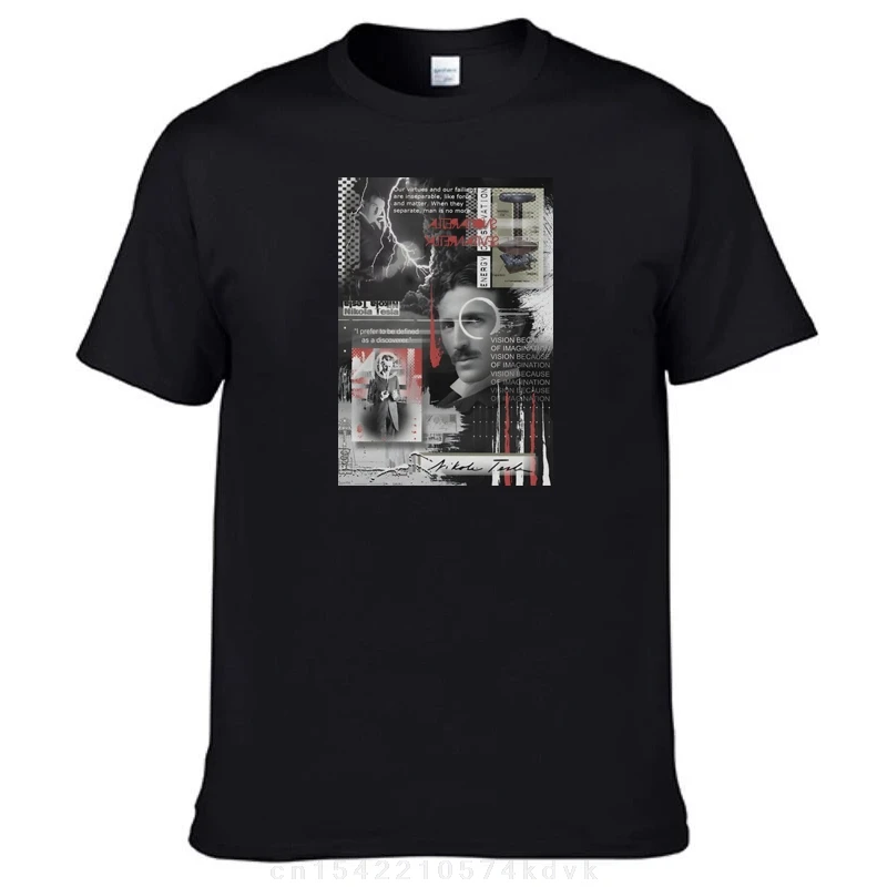 Nikola la più recente maglietta per uomo Nikola girocollo T-Shirt in cotone regali di compleanno distintivi top