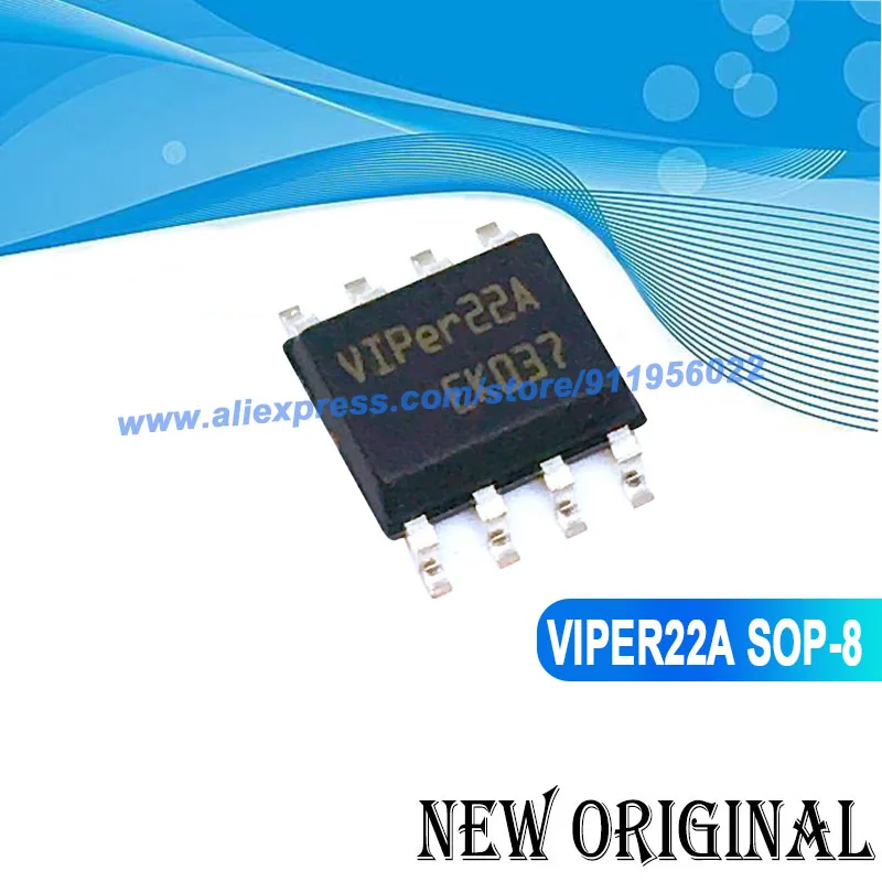 (5 Pieces)  VIPER22A SOP-8  IC