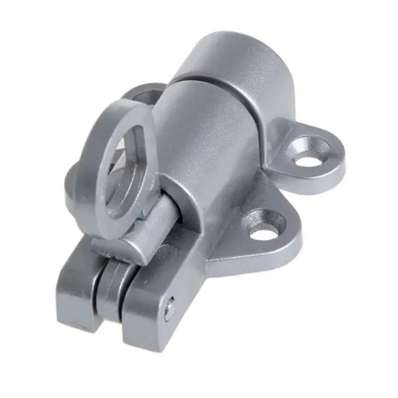 Description Picture 6 of itemY1UD Aluminum Hasp for Latch Automatic Door Lock Self Locking Barn Door Lock Pull Sp Bounce Door Bolt Fence Gate for