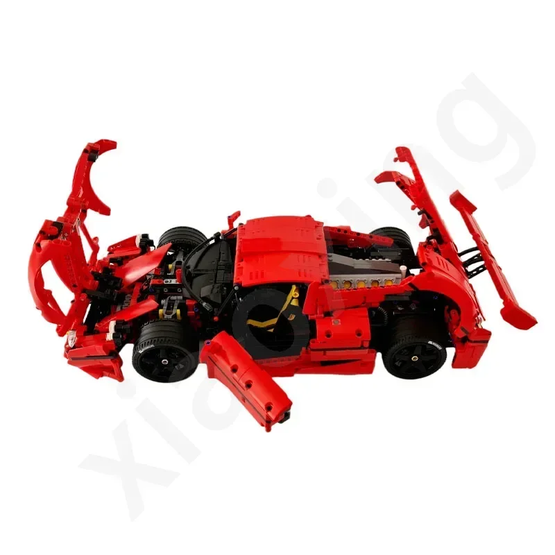 MOC-75543Classic90sF50GTSupercar Racing Building BlocksSet Building Blocks Model1937Parts MOC CreativeBoys KidsBirthday Toy Gift