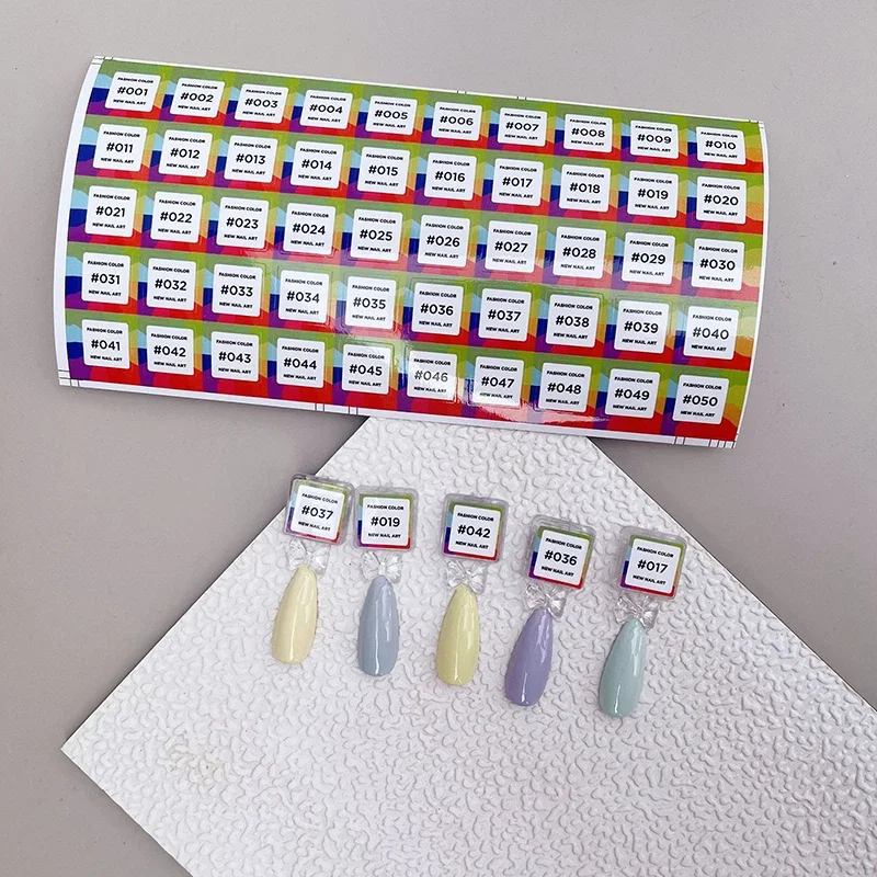 10/20 قطعة Bowknot المغناطيسي أظافر صناعية تلميح عرض واضح اللون الطبيعي بطاقة البولندية هلام حامل مجلس مسمار لوحة مسمار الغراء الممارسة #2