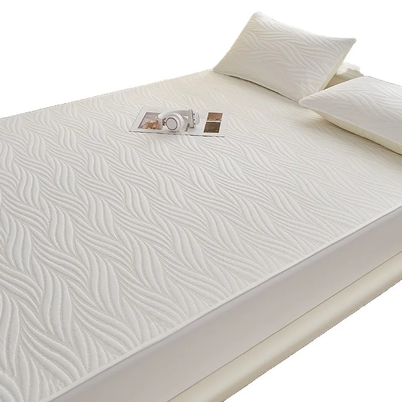Washed cotton Class A padded waterproof mattress diaper mattress protective cover breathable all-inclusive machine washable
