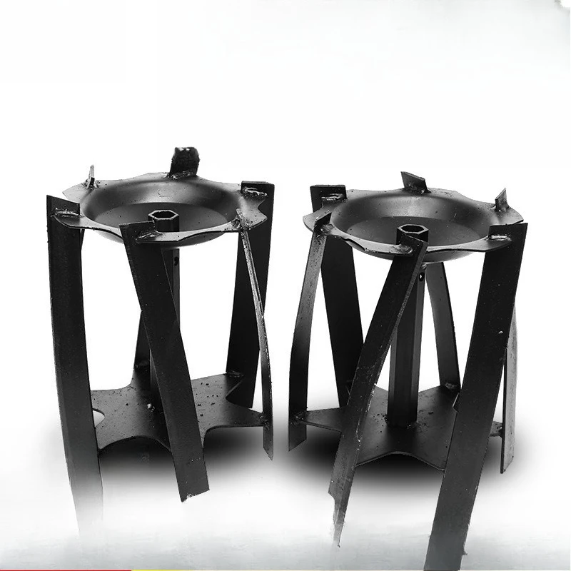 

Micro tiller weeding wheel accessories anti-winding mowing wheel hexagonal star anti-wrapping weeding wheel manganese