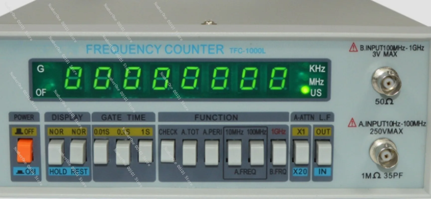 TFC-2700L High Resolution Frequency Counter, 10Hz-2.7GHz
