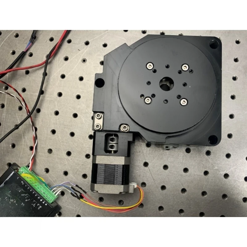 Numerical control indexing plate, motor turntable, high precision R axis, worm gear