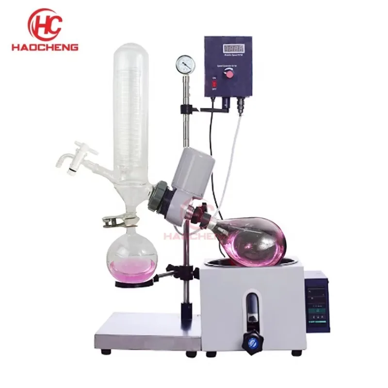 Hotsale Price High Quality Laboratory Distillation 2L Mini Mannul Control Vacuum Rotary Evaporator With 220V/110V