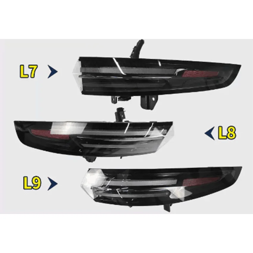 

Suitable for L7 tail light assembly L8 middle Ideal L9 rear headlight Car Led Tail