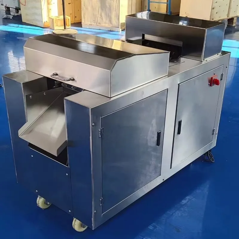 Automatic Chicken Cube Cutting Machine Commercial Whole Chicken Cutter for Fresh Frozen Poultry