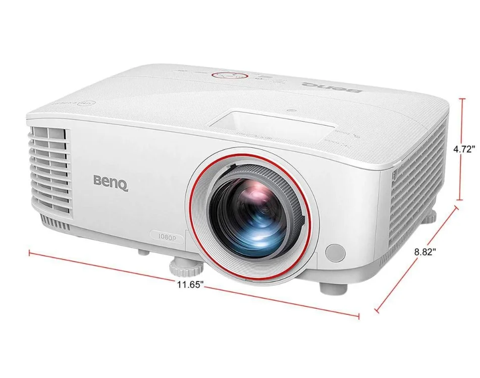 Proyector BenQ TH671ST de 3000 Lúmenes, Full HD, Tiro Corto, para Negocios y Educación, Proyector para Juegos de Tiro Corto 1080p
