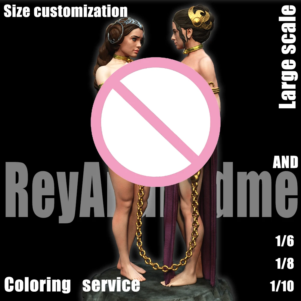 

1:8 Large Scale Dual Cosmic Figures Resin Kit | Unpainted | Sci-Fi Team Dynamic Style | DIY Custom Model A901