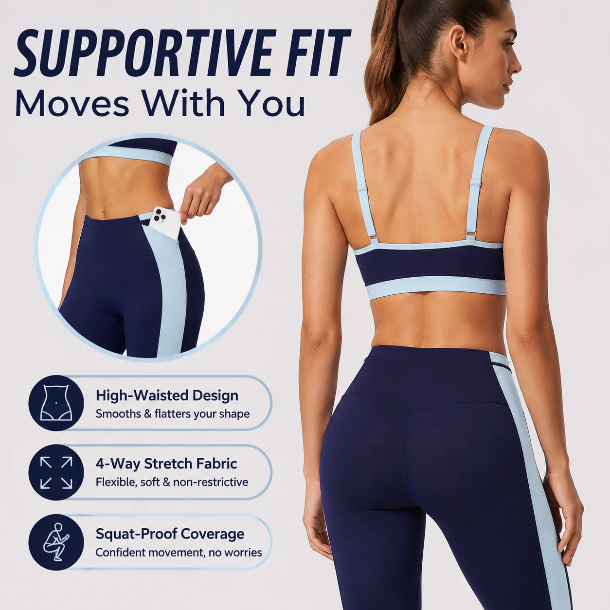 Conjunto de Yoga Feminino: Top - Pilates Yoga Video avaliação e preço