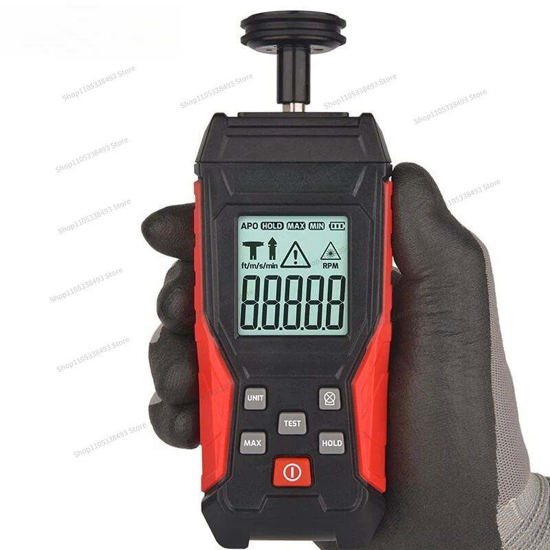 For Laser Tachometer, Digital Contact Tachometer, Motor Velocimeter