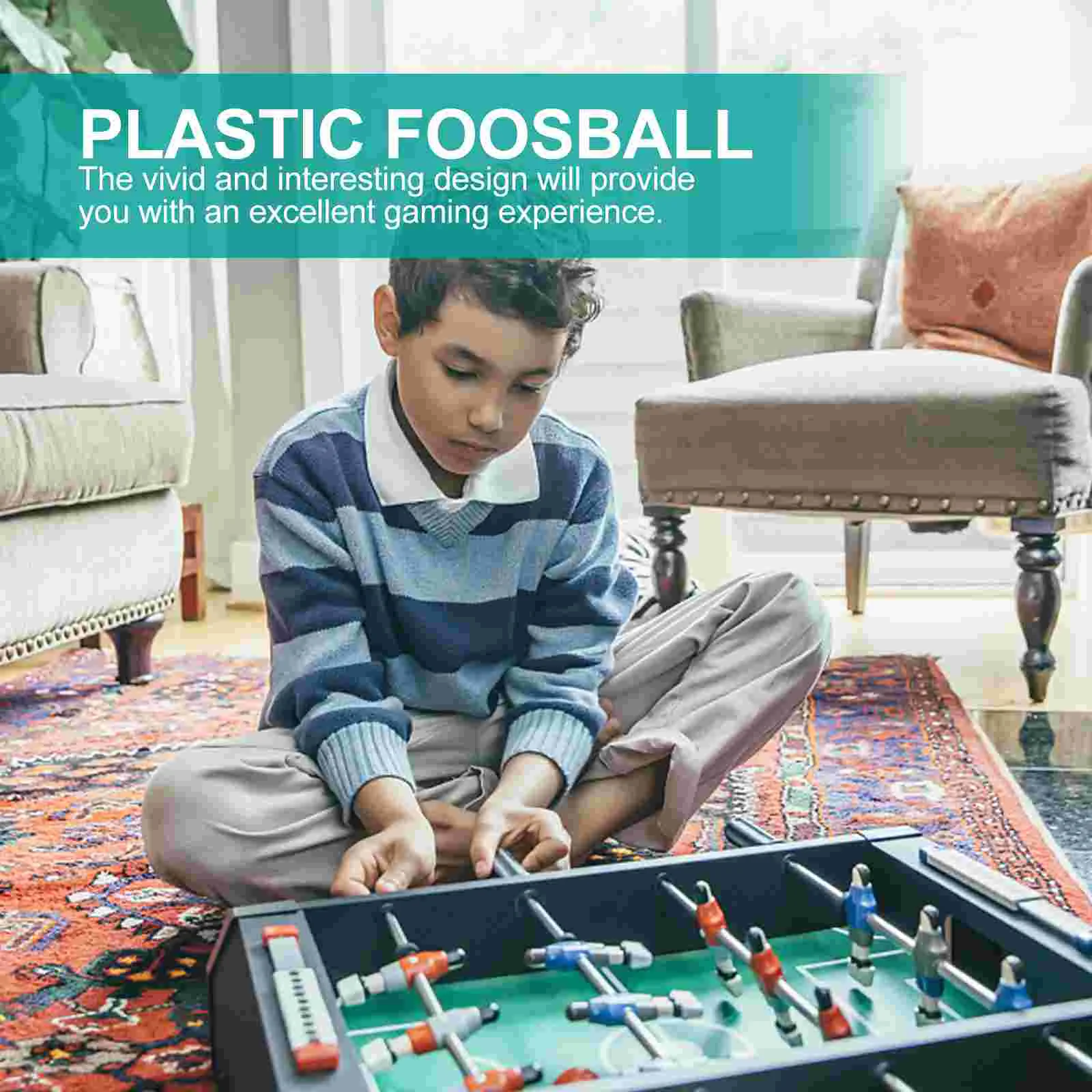 10 Pcs Foosball Accessories Plastic Table Football Kids Soccer Substitute Replacement Child