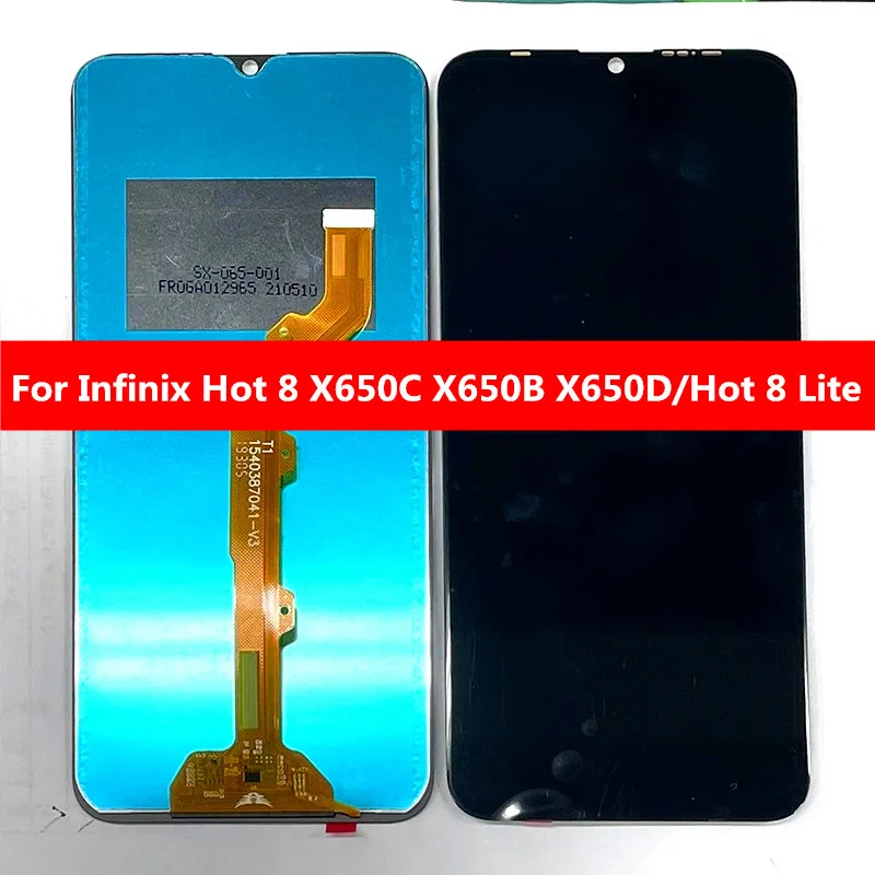 For INFINIX Hot 8 X650 LCD Display And Touch Screen 6.52