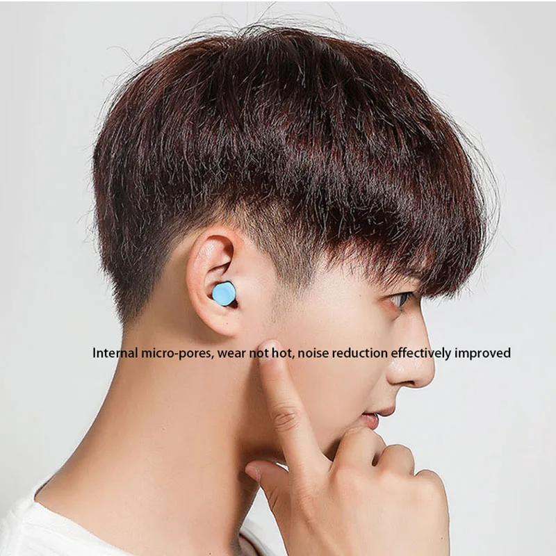 Strong Noise Cancelling Earplugs Anti-noise Sleep Learning Special Professional Super Sound Insulation Anti-noise Anti-snoring