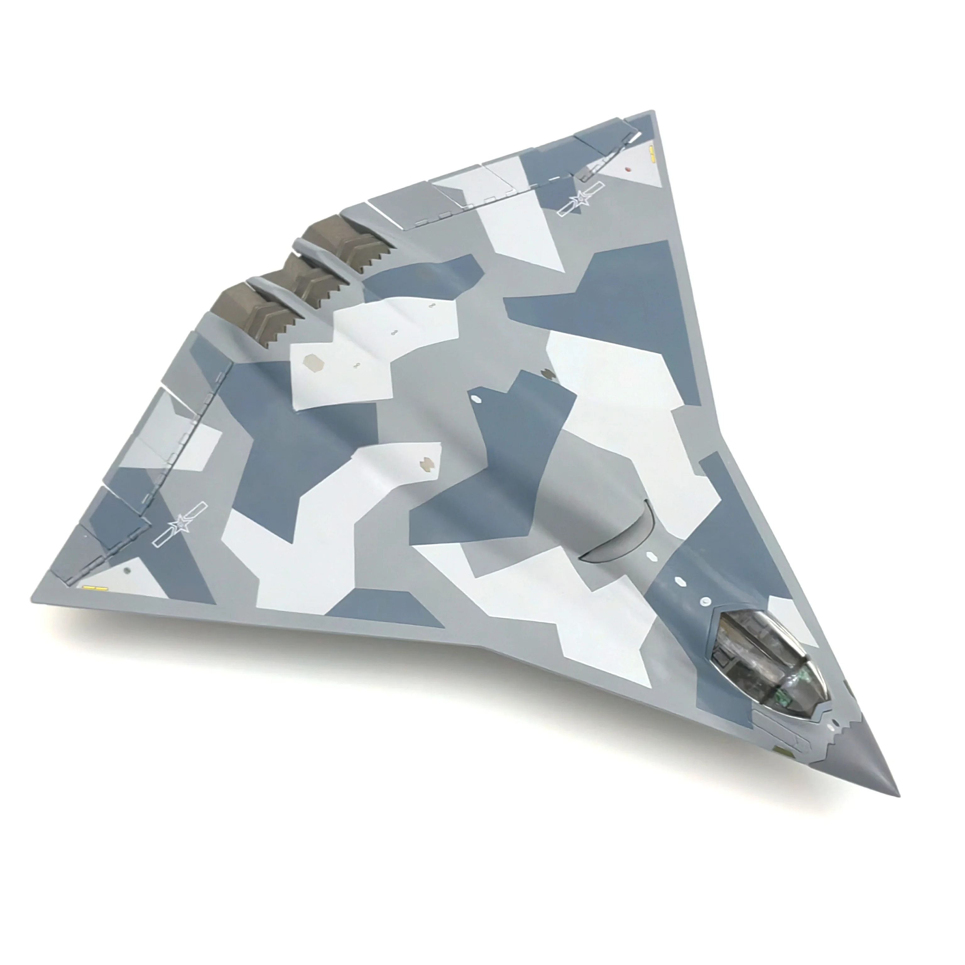 J36 1/100 Metal Scale Model (Including Base) Scale Model Home Placement, Collection and Decoration Creative Gift