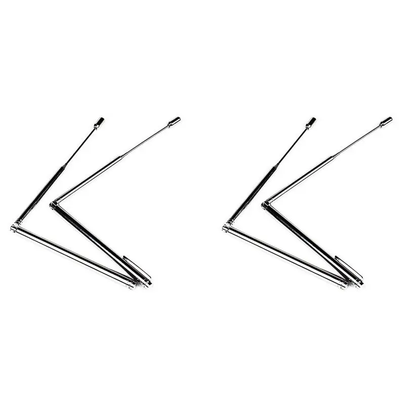 PERFECT MODERN 4PCS Portable Dowsing Rod Water Detector Tool Adjustable Rods Flexible Divining Water Spirit Ghost Gold Buried It