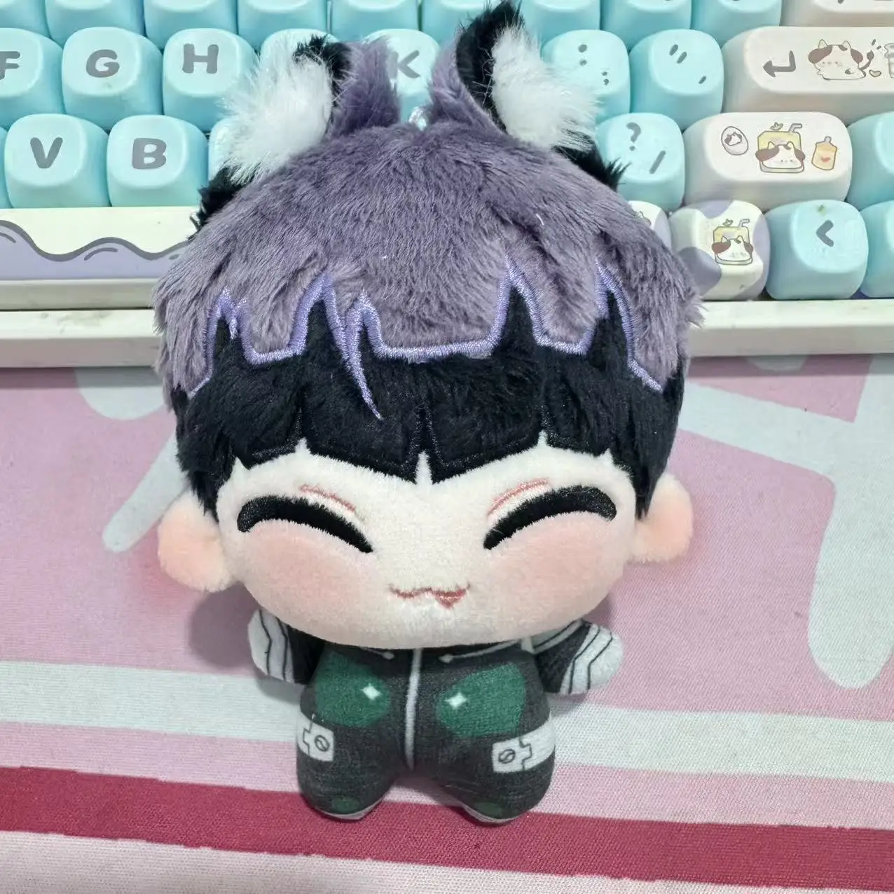 10cm Stuffed Anime Kaijuu 8-gou Hoshina Soushirou Attributes Sitting Doll Toys for Kids Adult Colletible Gift Cute Plush Pendant