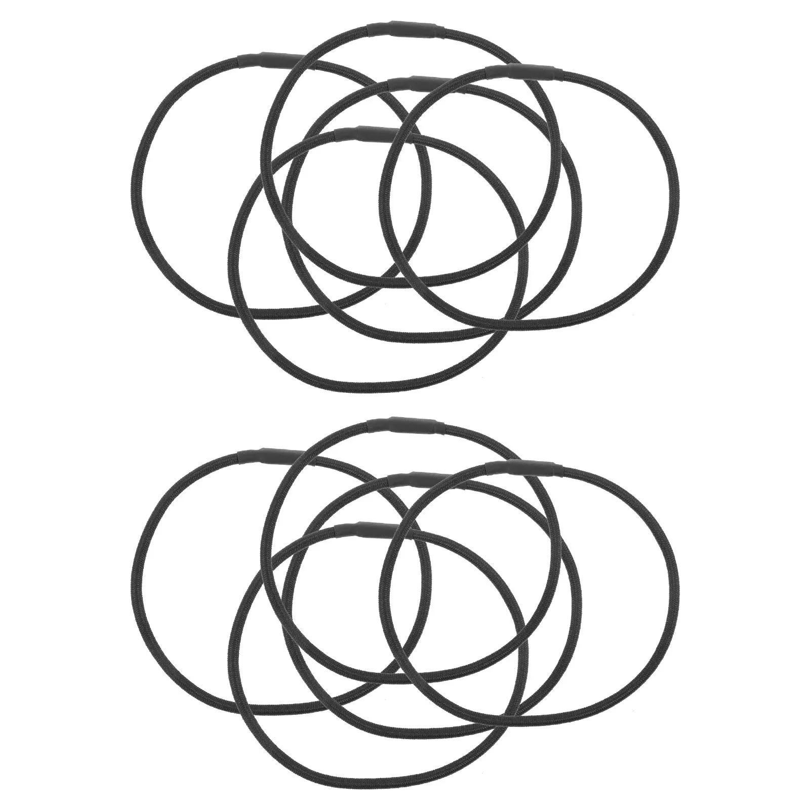 10Pcs Microphone Shock-Proof Frame Rope Elastic Bands Replacement Rubber for Mic Holder Desktop Mic Stand Microphone Clip Holder