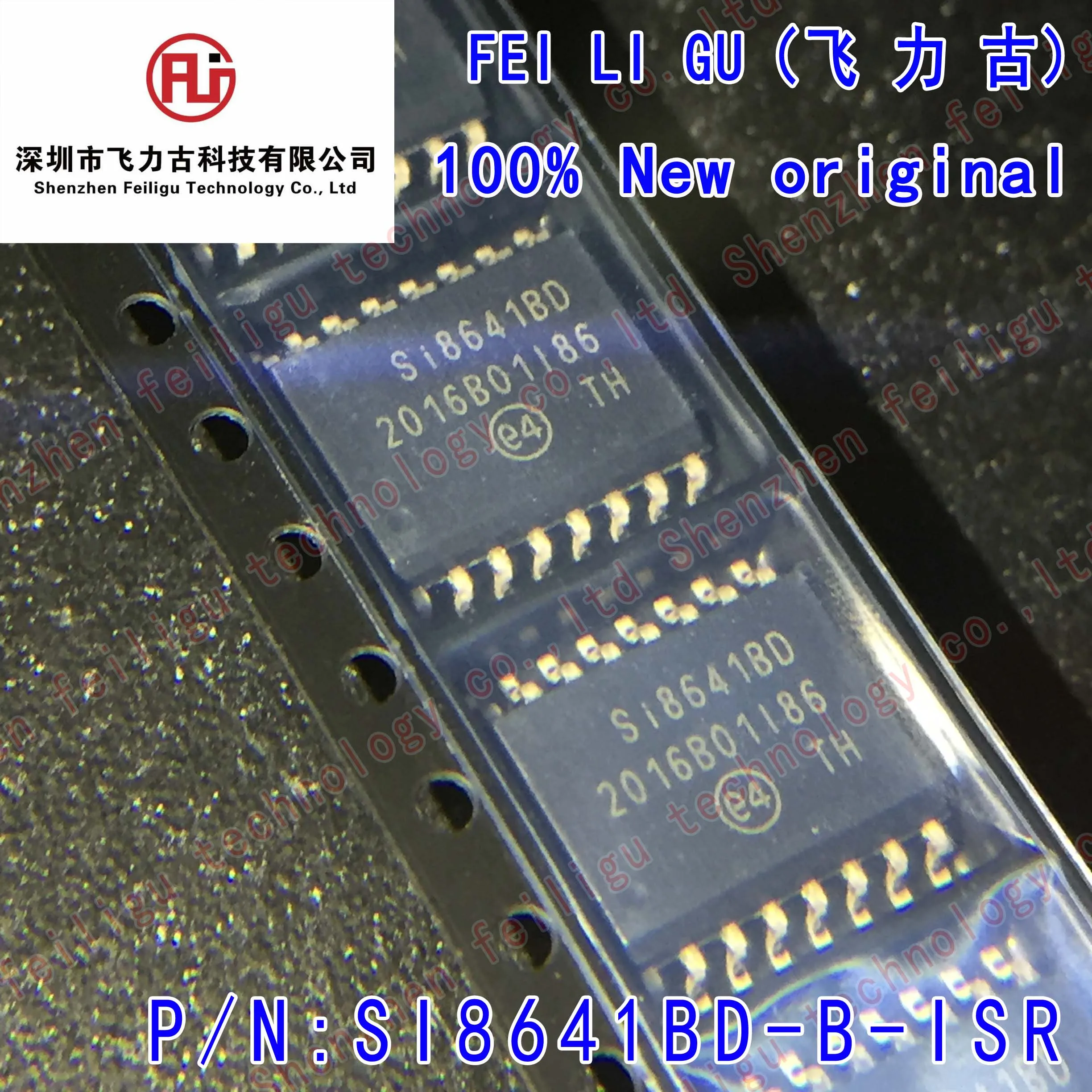 

1/10/30PCS 100% New Original SI8641BD-B-ISR SI8641BD-B-IS SI8641BD Package:SOP16 Universal Digital Isolator Chip