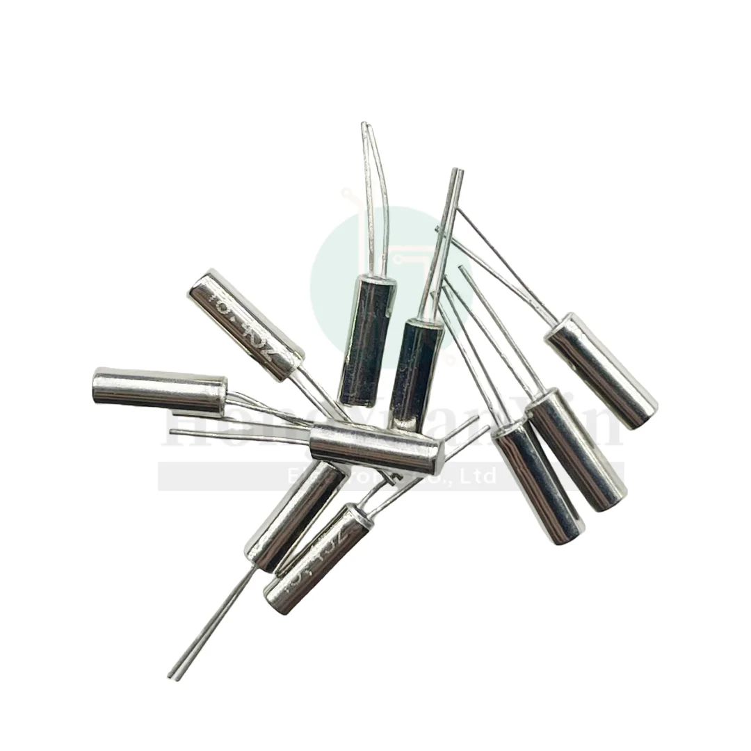 100PCS/ 18.432mHZ cylindrical crystal oscillator 206 2 * 6mm 18.432m in-line passive quartz crystal resonator