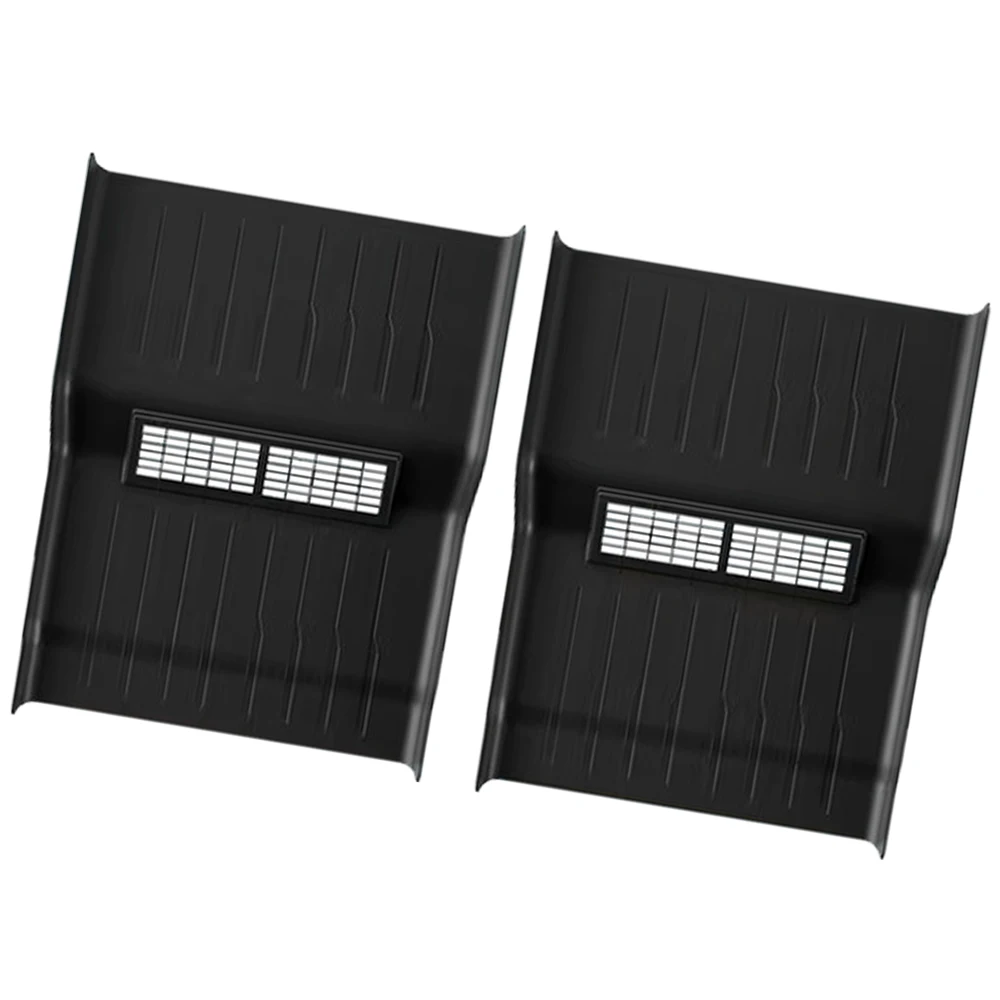 

ABS Backseat Air Vent Fully Cover Pad Integrated Design Air Flow Vent Grille Protection For Tesla Model Y 2020 2021 2022 2023