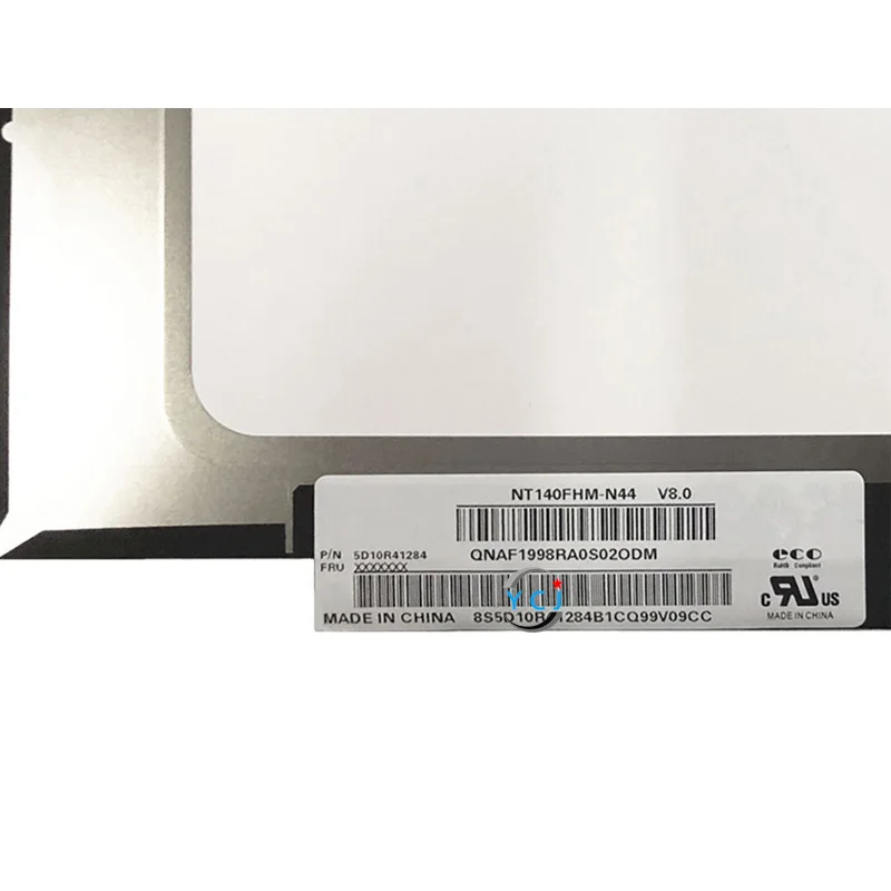 Imagem -03 - Moldura Estreita Schmared Tela Lcd Nt140fhm-n47 Fit B140htn02.0 N140hga-ea1 B140htn02.3 Nt140fhm-n44 Nt140fhm-n43 30pin 1920x1080