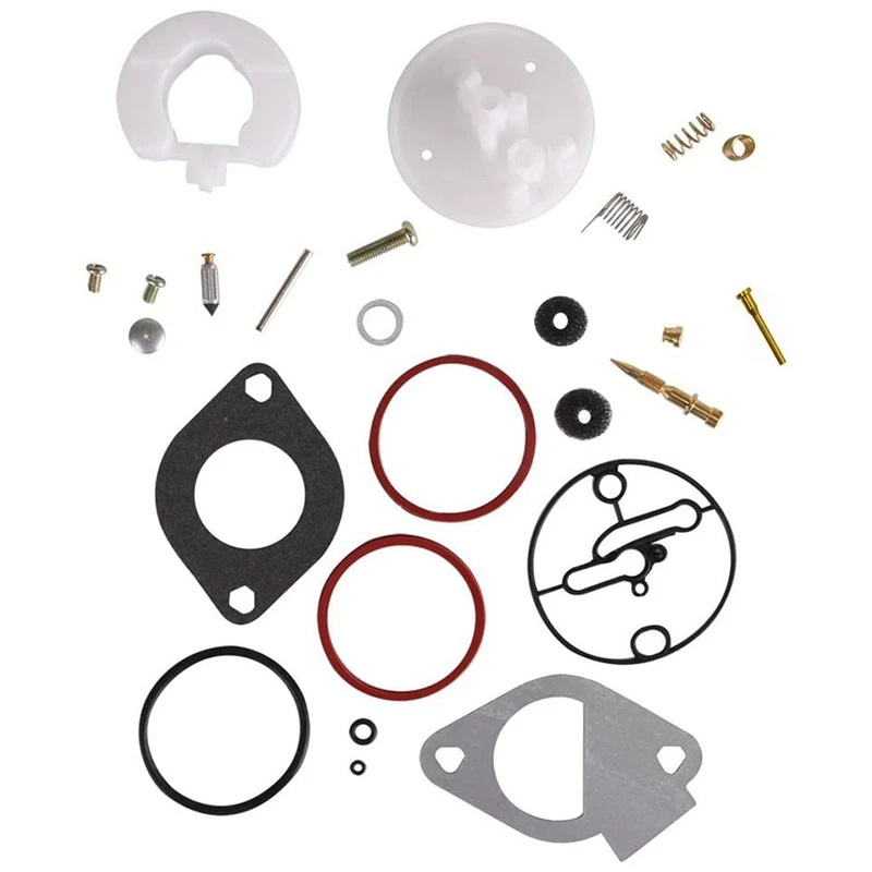 Kit de reparación de carburador para cortacésped, conjunto de reconstrucción de carburador para Briggs Stratton 11HP-19HP 796184, revisión maestra para carburadores,