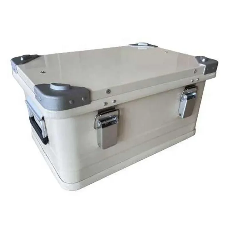 Multi Size Heavy Duty Camping Storage Box Aluminum Garden Box Storage Container Outdoor Glamping Container