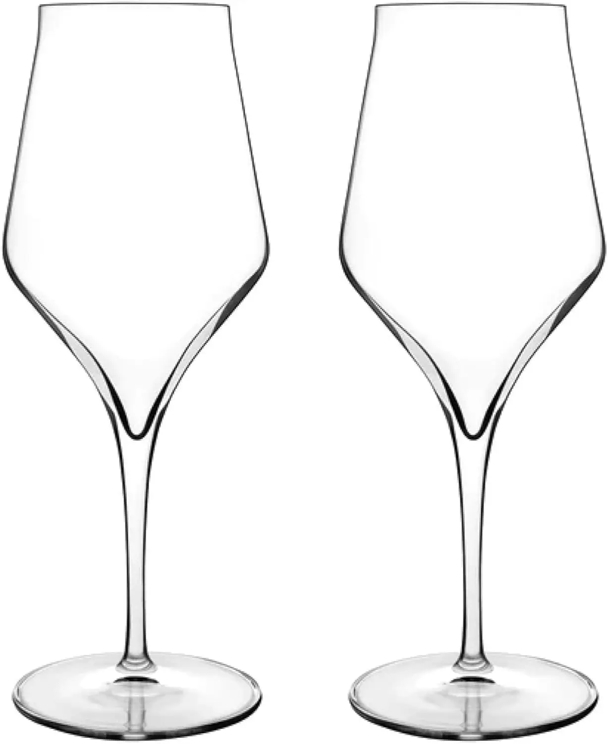 Juego de 2 Copas de Vino Tinto Supremo – Copas de Cristal de 15.25 oz para Vinos como Sangese y Pinot Grigio – Copas de Cristal para Cenar