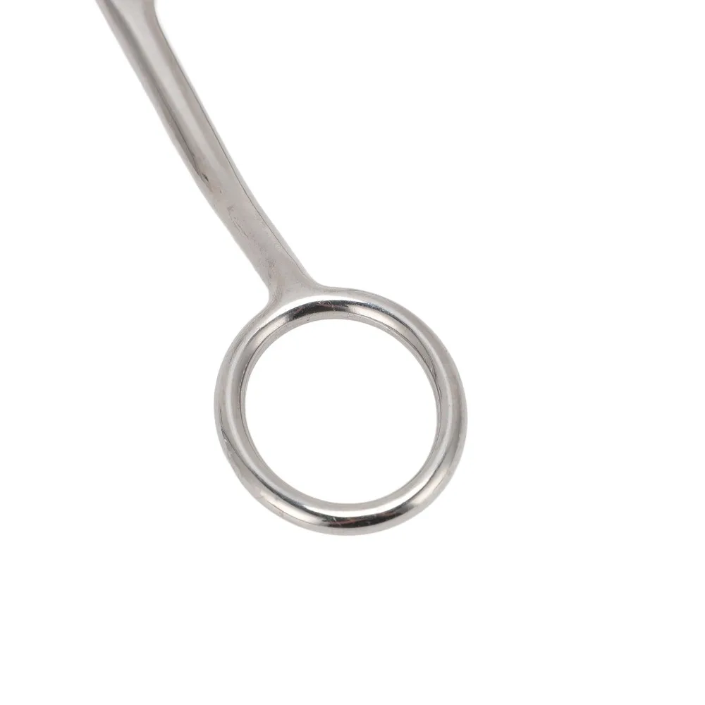 Double Bent Handle Duckbill Scissors 6 Inch Curved Offset Handle Carpet Scissors Silver Tufting Scissors Fabric Sewing